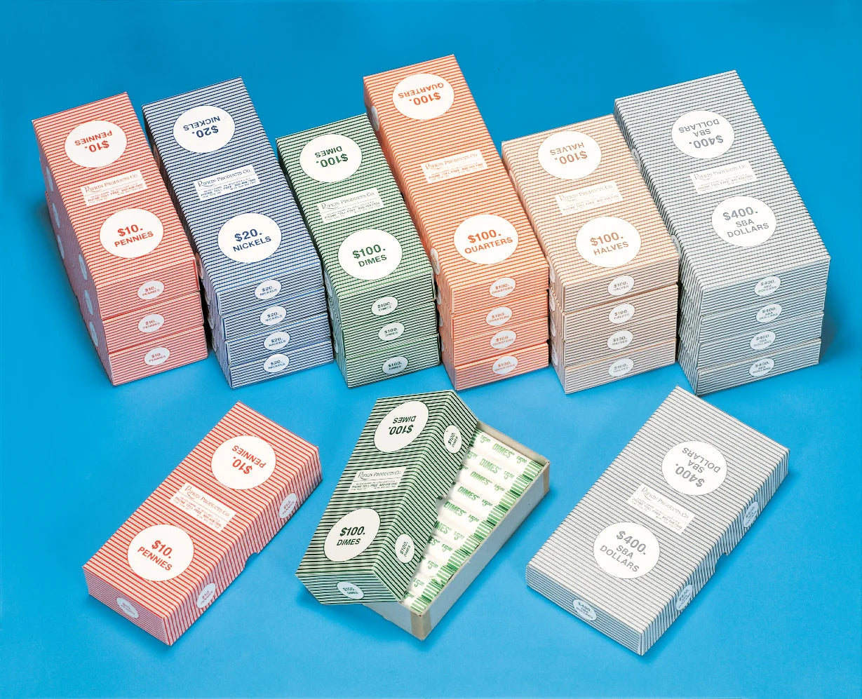 Corrugated Coin Assortment