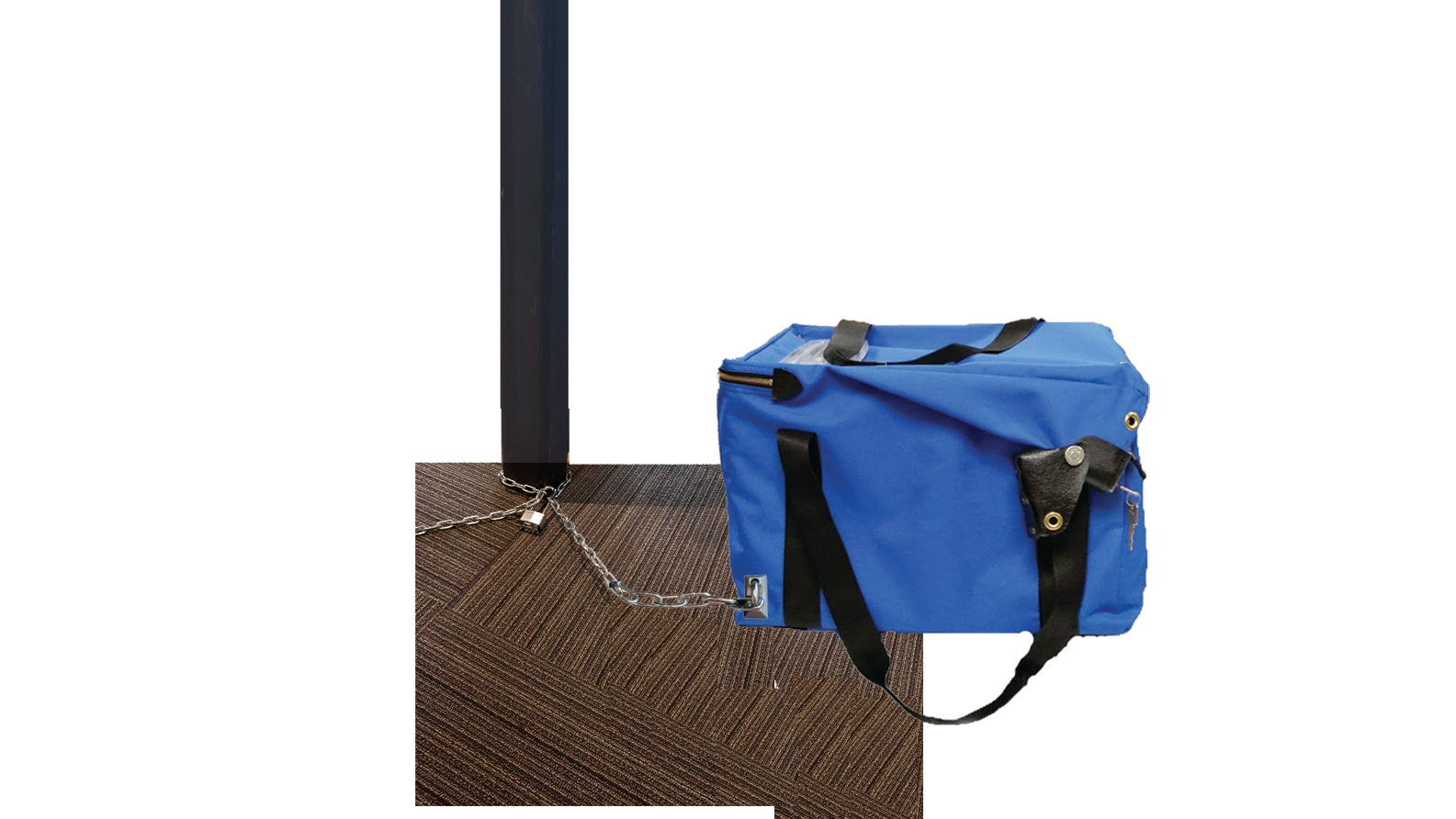 Collapsible Ballot Bag with Keyless Security