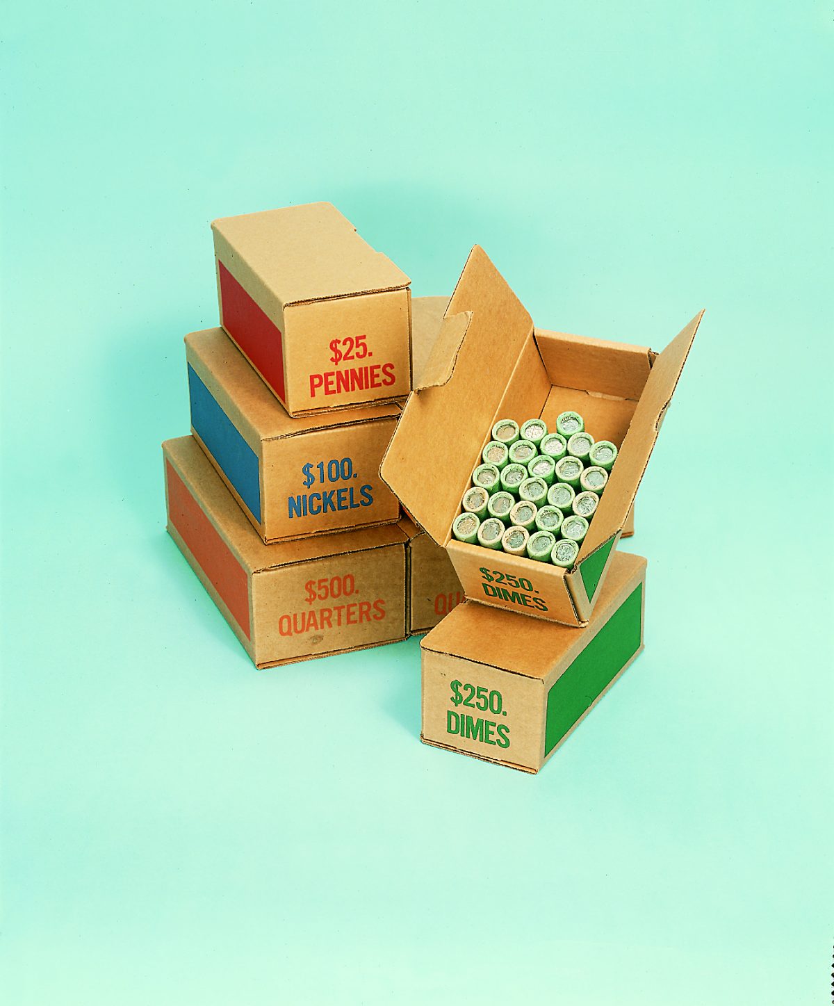 Corrugated Coin Boxes