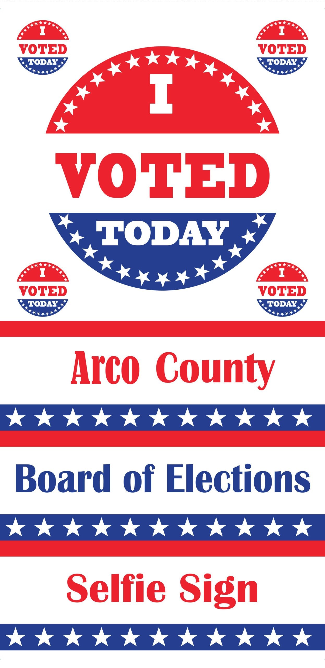 Custom Arco Selfie Stand