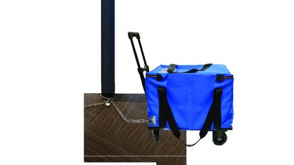 Rolling Supply Bag with Keyless Security