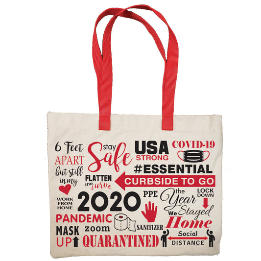 2020 Year-in-Review Tote Bags