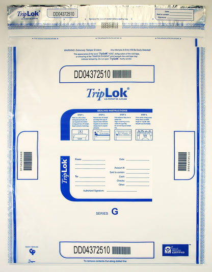 TripLok® Tamper Evident Bags